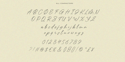 Golden Melody Font Poster 9
