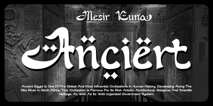 Nullan Font Poster 7