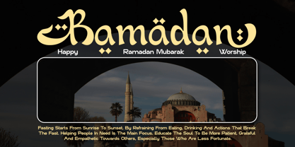 Nullan Font Poster 2