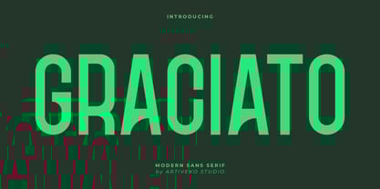 Graciato Font Poster 1