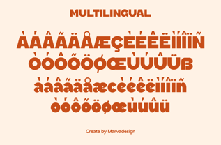 Monfela Font Poster 7