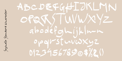 Sayhello Font Poster 3