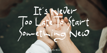 Sayhello Font Poster 2