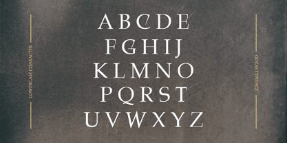 Gozas Font Poster 9