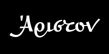 Stella Metropolitika Font Poster 8