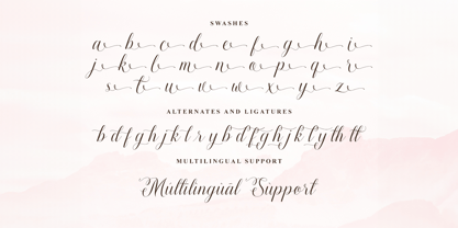 Lovely Girl Font Poster 10