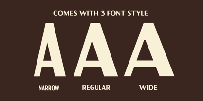 VW Montrose Font Poster 2