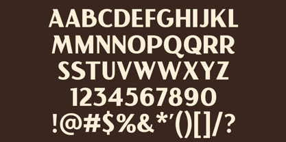 VW Montrose Font Poster 9