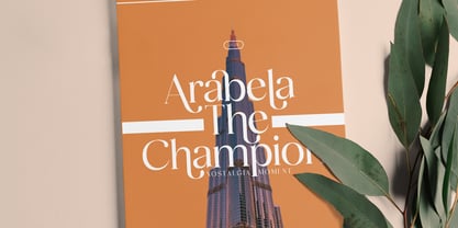 Aihuner Font Poster 5