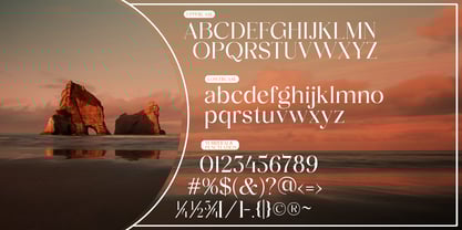 Aihuner Font Poster 8