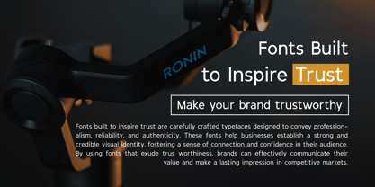 Rellion Font Poster 2