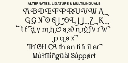 Cloudly Font Poster 9