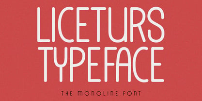 MC Liceturs Font Poster 1