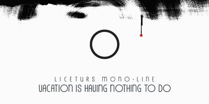 MC Liceturs Font Poster 4