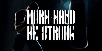 Deranios Font Poster 7
