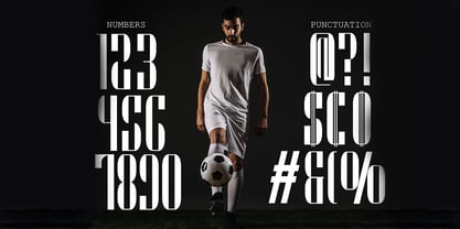 Deranios Font Poster 2