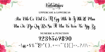Valentines Font Poster 6
