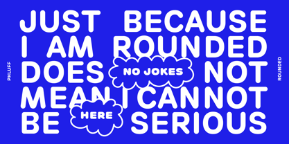 Phluff Font Poster 5