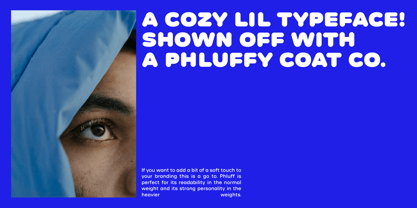 Phluff Font Poster 9
