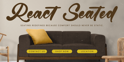 Gintery Dhump Font Poster 7