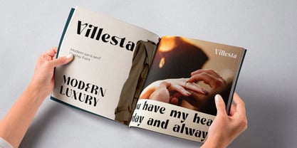 Villesta Font Poster 2