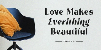 Villesta Font Poster 9