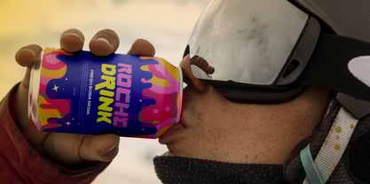 Race Head Font Poster 3