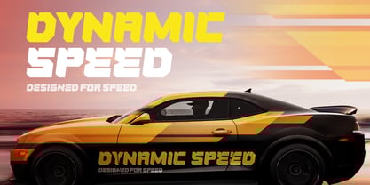 Race Head Font Poster 5