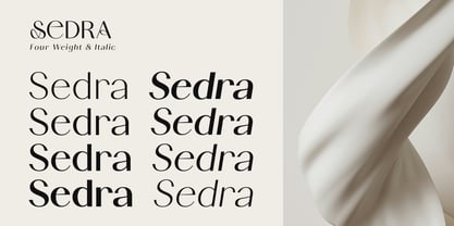 Sedra Font Poster 3