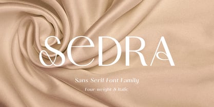 Sedra Font Poster 1