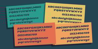 Big Benny Font Poster 3