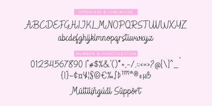 Hiyatha Script Font Poster 6