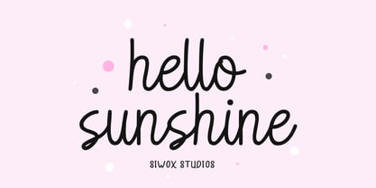 Hiyatha Script Font Poster 4
