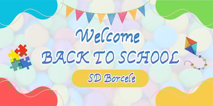 Avilusia kids Font Poster 3