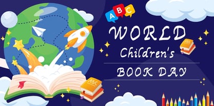 Avilusia kids Font Poster 2