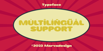 Bonaci Font Poster 5