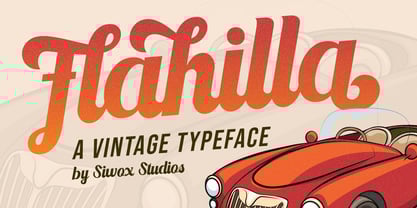 Flahilla Font Poster 1