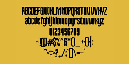 Moist Condensed Display Slant Font Poster 11