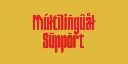 Moist Condensed Display Slant Font Poster 12