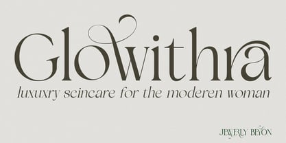 Jewerly Beyon Font Poster 10