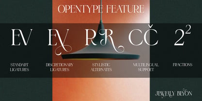 Jewerly Beyon Font Poster 3