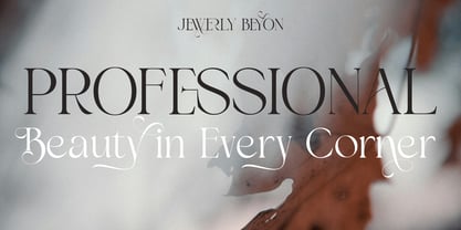 Jewerly Beyon Font Poster 12