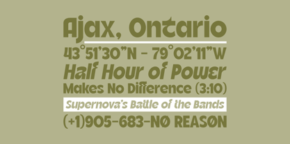 Skarleto Font Poster 11