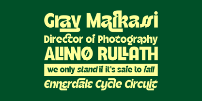 Skarleto Font Poster 9