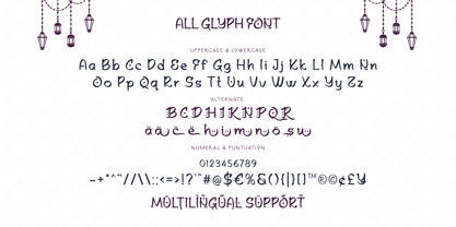 Kin Rash Font Poster 7