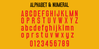 Rontok Font Poster 5