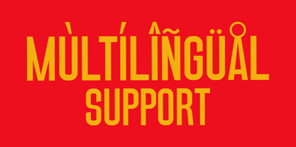 Rontok Font Poster 6