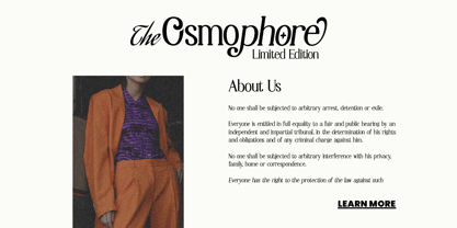 Lilleth Reality Font Poster 2