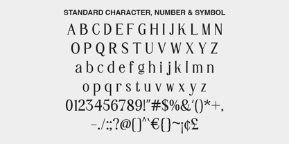 Lilleth Reality Font Poster 9