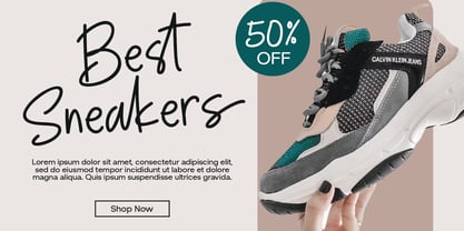 Rellyond Font Poster 3